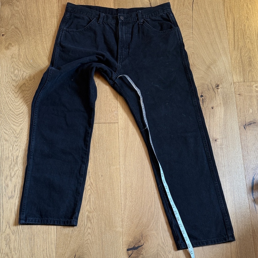 Rustler- Black Denim Jeans 36x30